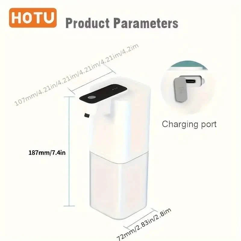 Automatic Touchless Sensor Soap Dispenser with Foaming Soap-Automatic Touchless Sensor Soap Dispenser with Foaming Soap