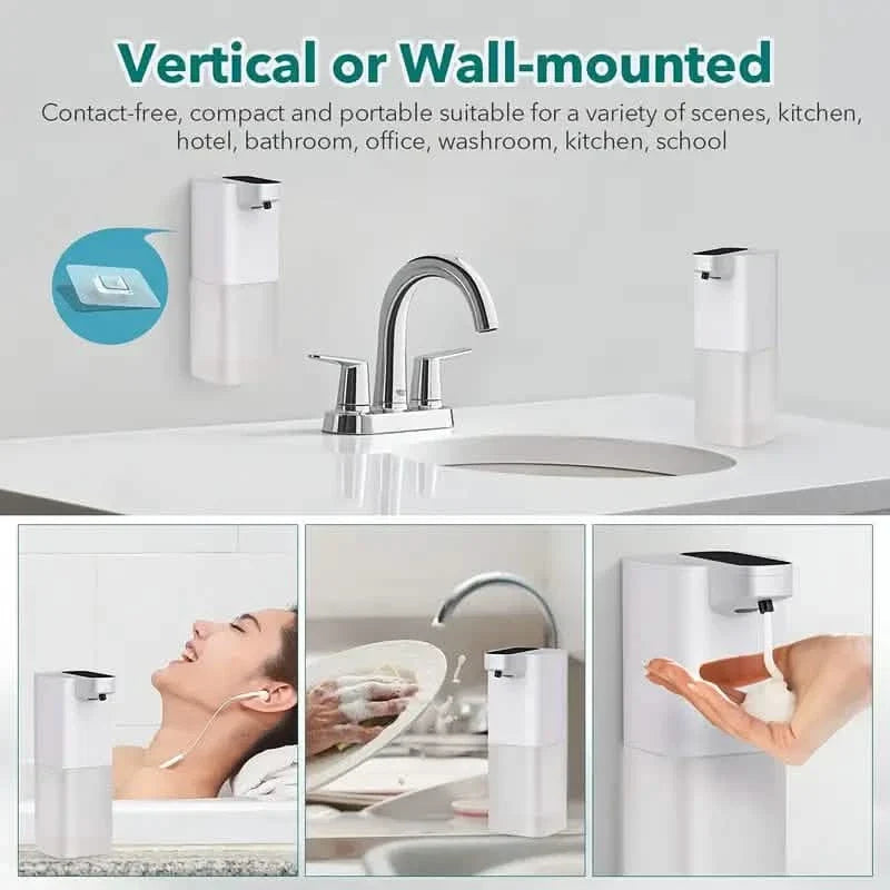 Automatic Touchless Sensor Soap Dispenser with Foaming Soap-Automatic Touchless Sensor Soap Dispenser with Foaming Soap