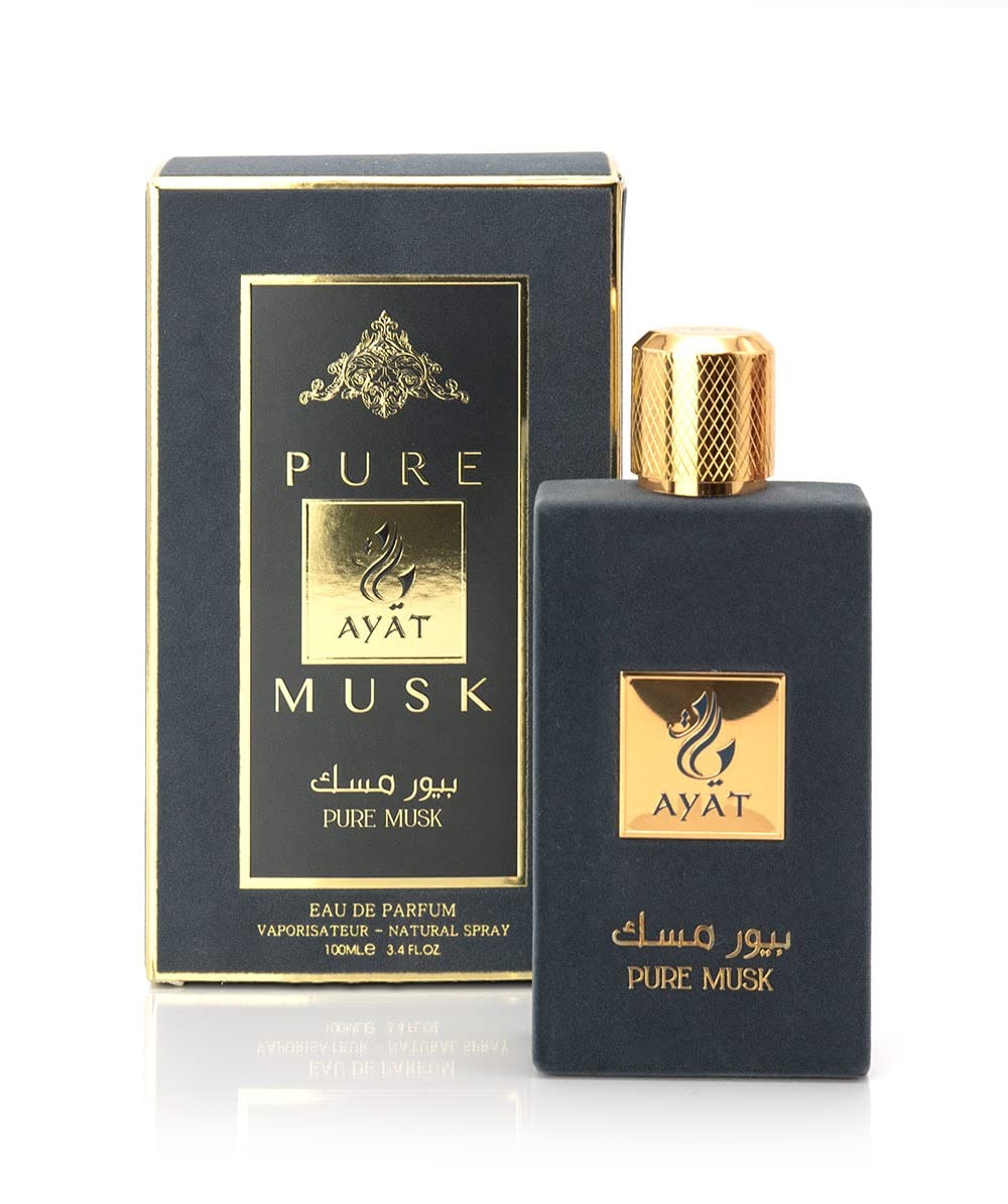 Ayat Pure Musk EDP Unisex 100ml 3.4Oz-Ayat Pure Musk EDP Unisex 100ml 3.4Oz