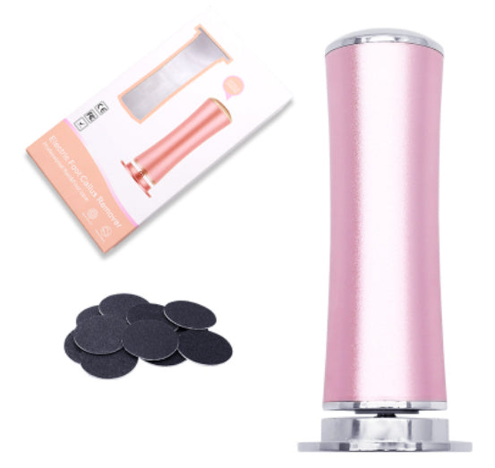 Electric Foot Callus Remover Foot Care File Heels Dead Skin Pedicure Tool Electronic Foot Grinder And Replacement Sandpaper-9666b20c560029f737cdefbe6e9296dd