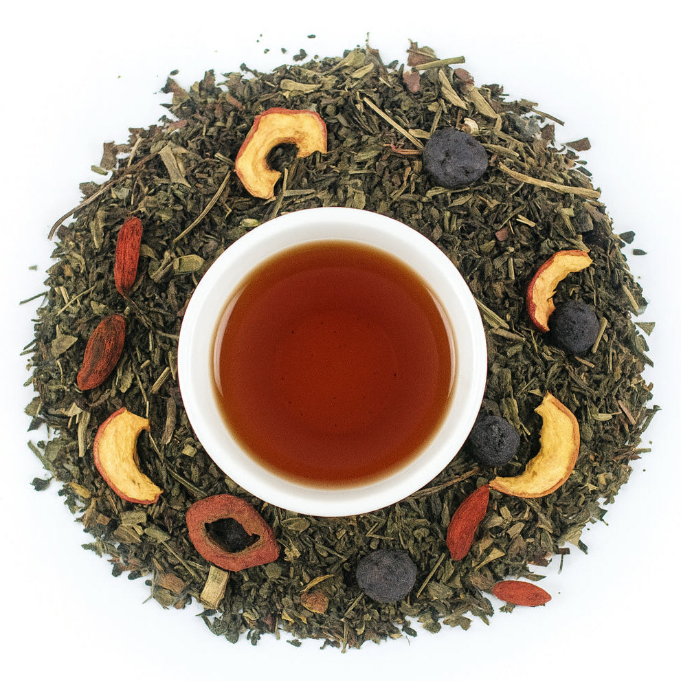 Berry Cooling Tea for Hot Flashes-Berry Cooling Tea for Hot Flashes