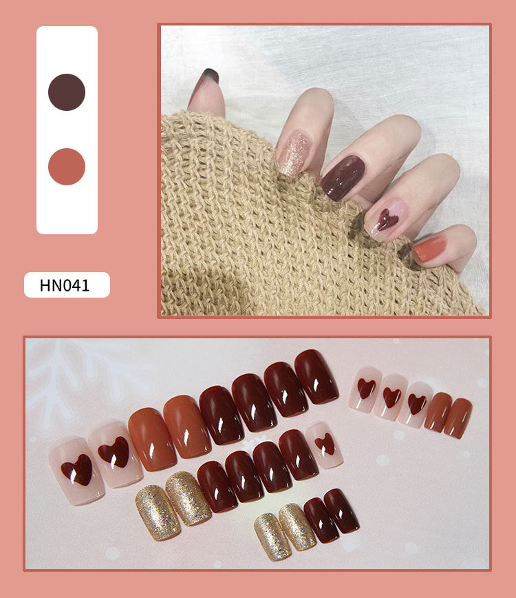 Nail Art Finished Fake Nail Patch Wearable-1ccec8f40d86222813e2f0fc7fc9035e