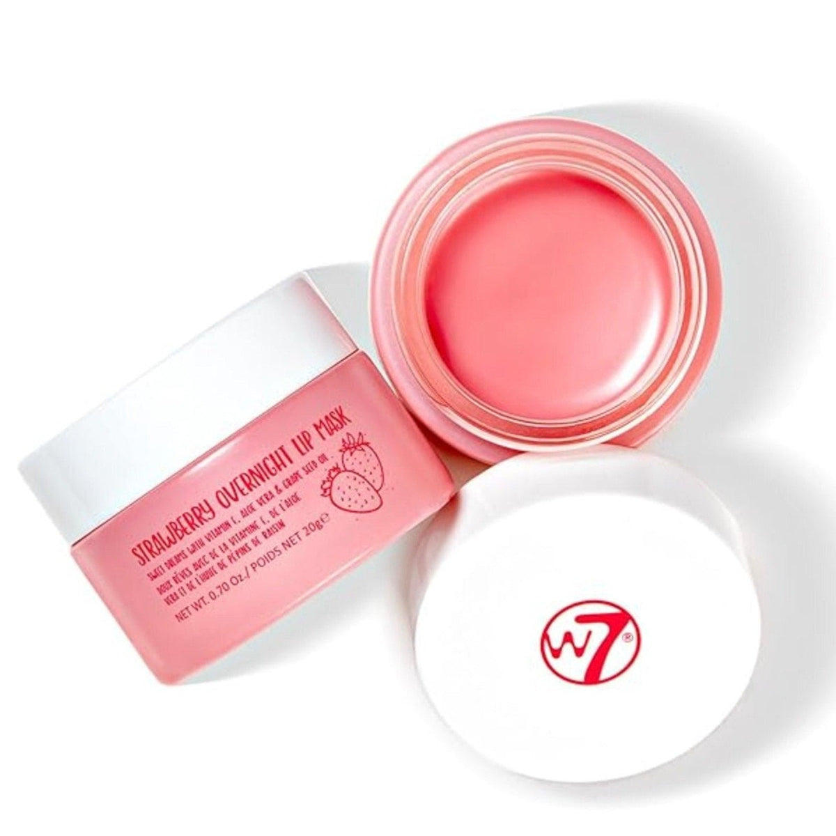 W7 Sweet Dreams Overnight Strawberry Lip Mask-W7 Sweet Dreams Overnight Strawberry Lip Mask
