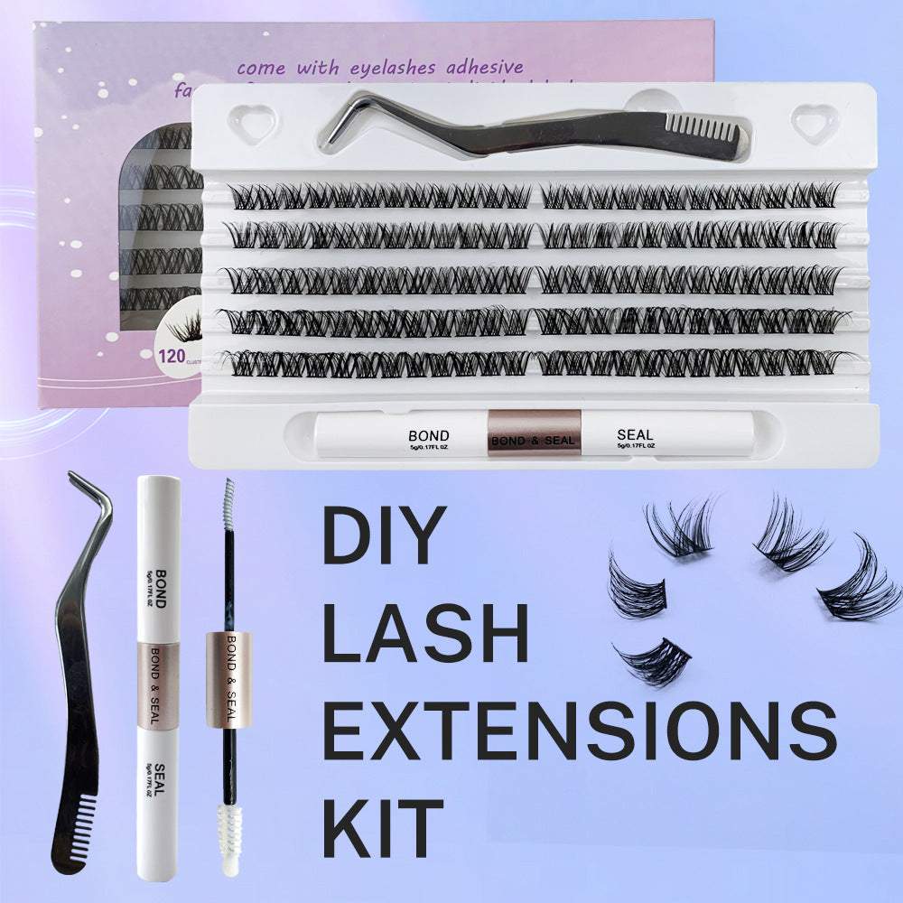 Self-grafting Single Cluster Eyelash Set-fab5bee4433b41bedf17703fb80aed72