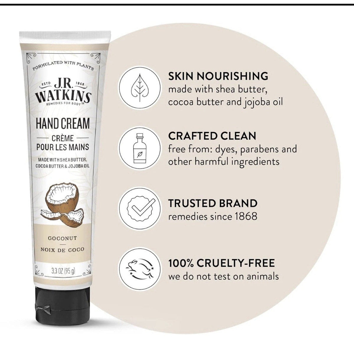 Natural Moisturizing Hand Cream with Shea Butter (10-Pack)-Natural Moisturizing Hand Cream with Shea Butter (10-Pack)