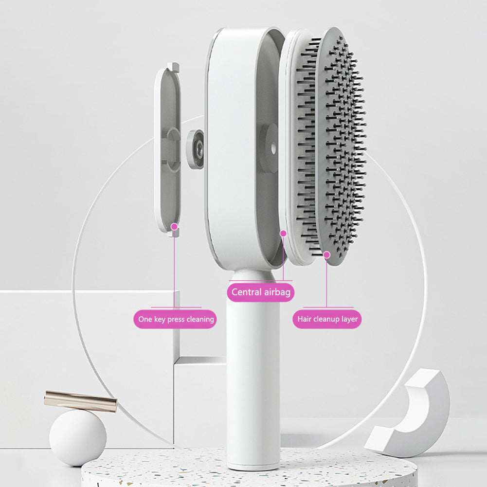 Self Cleaning Hair Brush For Women One-key Cleaning Hair Loss Airbag Massage Scalp Comb Anti-Static Hairbrush-e4f44a34b503fb22068069c1b0c51aae