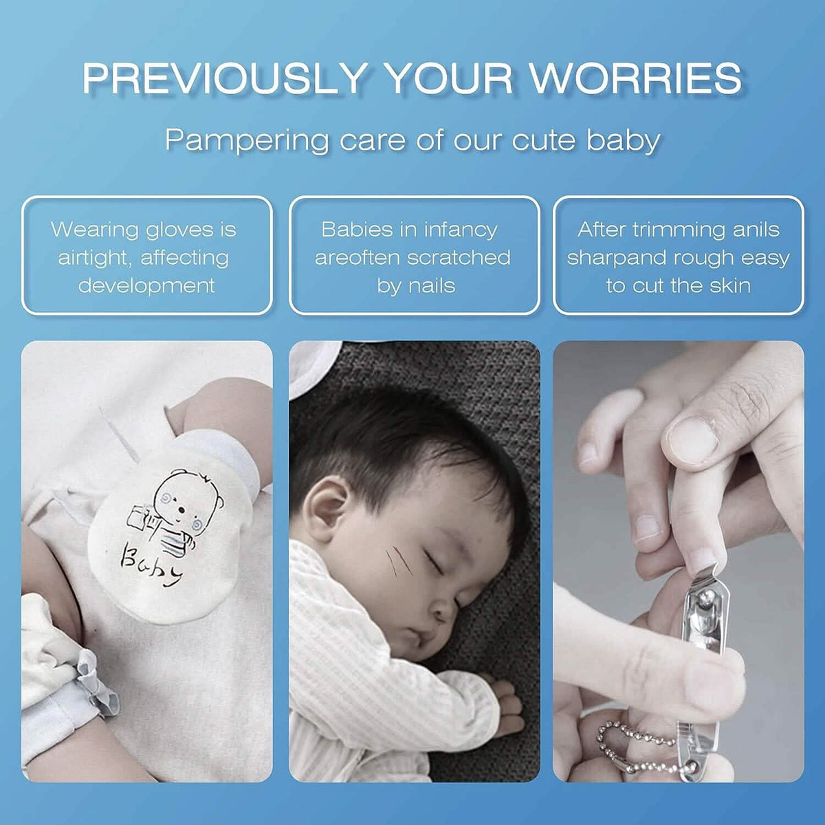 Baby Nail Clippers Baby Safe Electric Trimmer Nail File Kit-Baby Nail Clippers Baby Safe Electric Trimmer Nail File Kit