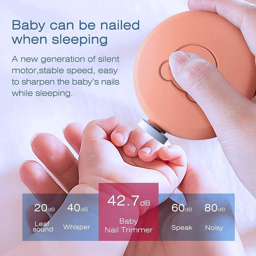 Baby Nail Clippers Baby Safe Electric Trimmer Nail File Kit-Baby Nail Clippers Baby Safe Electric Trimmer Nail File Kit