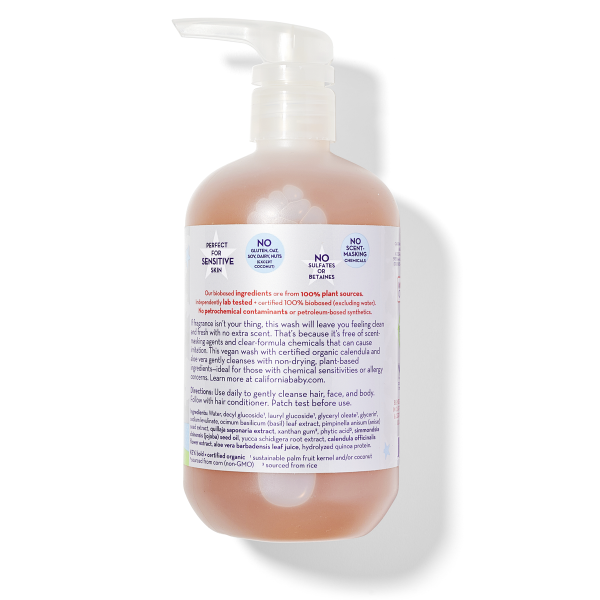 California Kids® #supersensitive™ Shampoo & Bodywash-California Kids® #supersensitive™ Shampoo & Bodywash