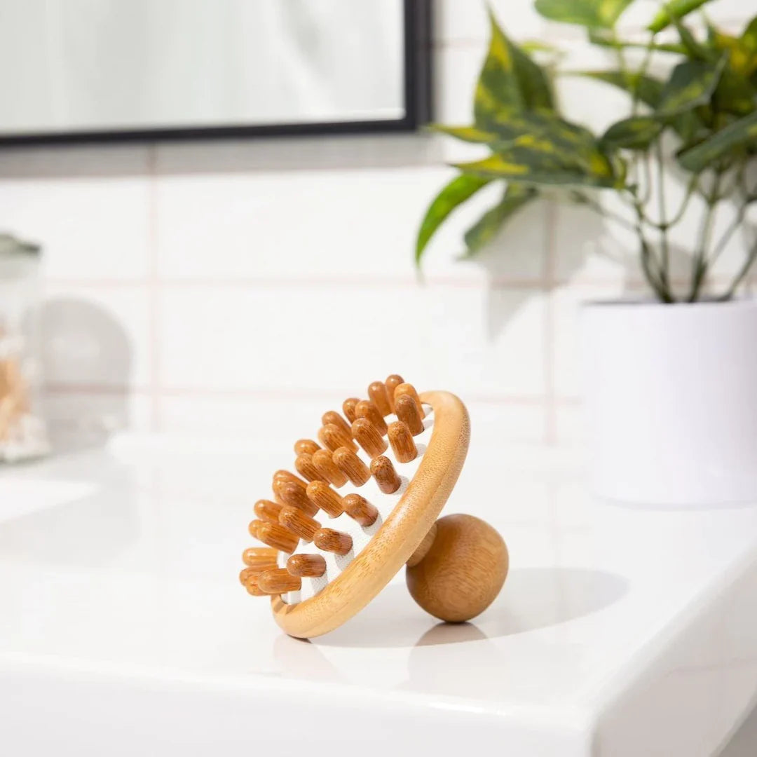Bamboo Stimulating Scalp Massager-Bamboo Stimulating Scalp Massager