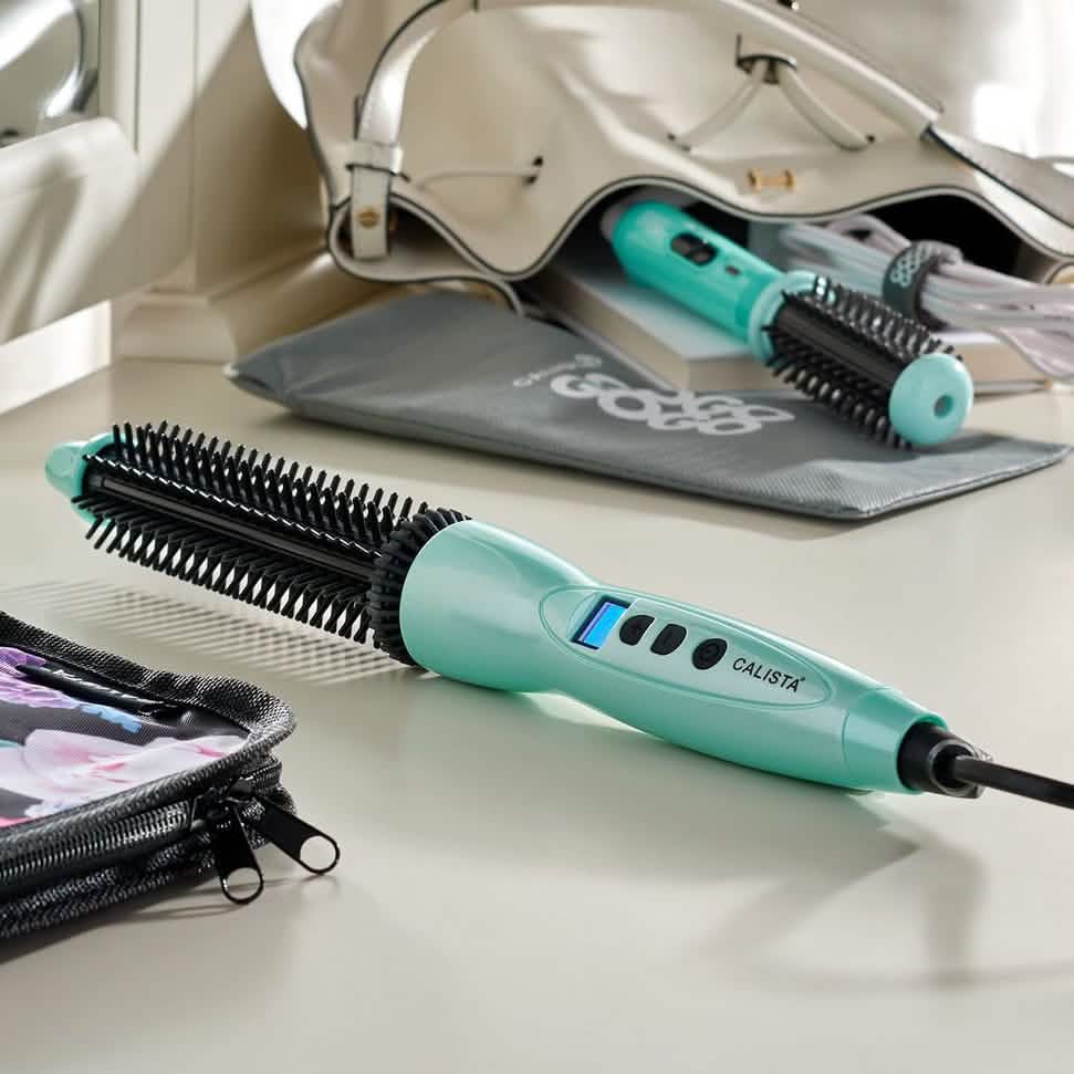 Calista Perfecter Pro Grip Heated Round Brush (Refurbished)-Calista Perfecter Pro Grip Heated Round Brush (Refurbished)
