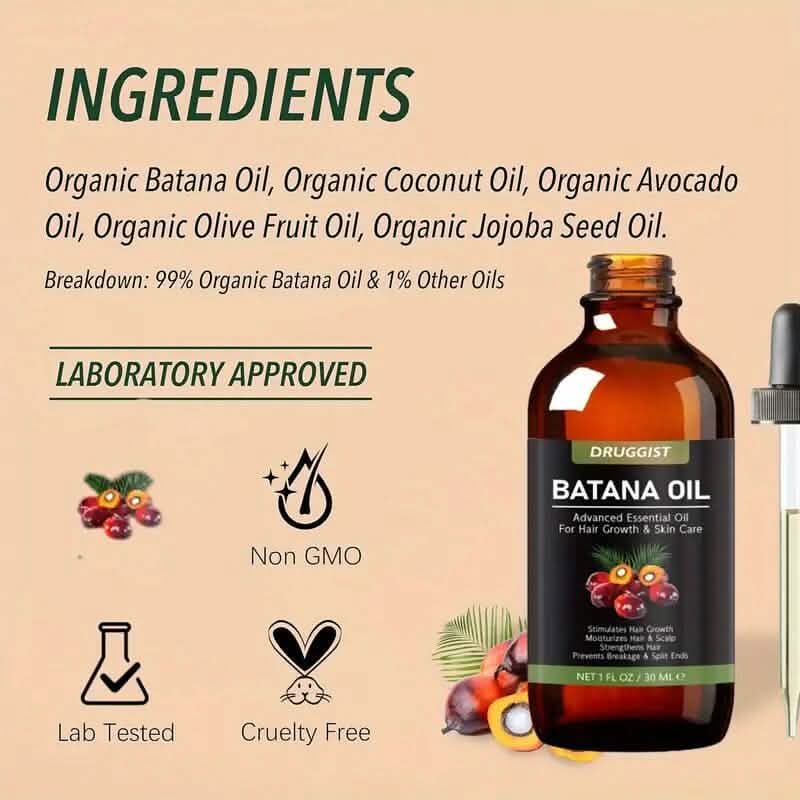 Batana Oil for Hair Growth with Argan Oil-Batana Oil for Hair Growth with Argan Oil
