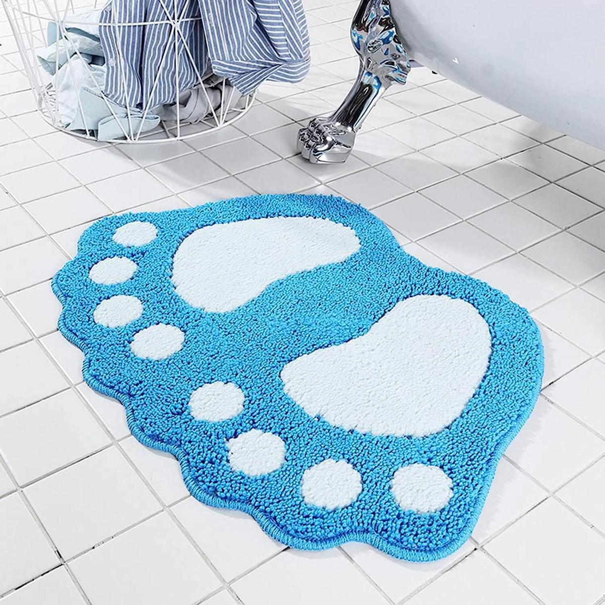 Bathroom Rugs Mats Water Absorbent Non-Slip Mat Used-Bathroom Rugs Mats Water Absorbent Non-Slip Mat Used