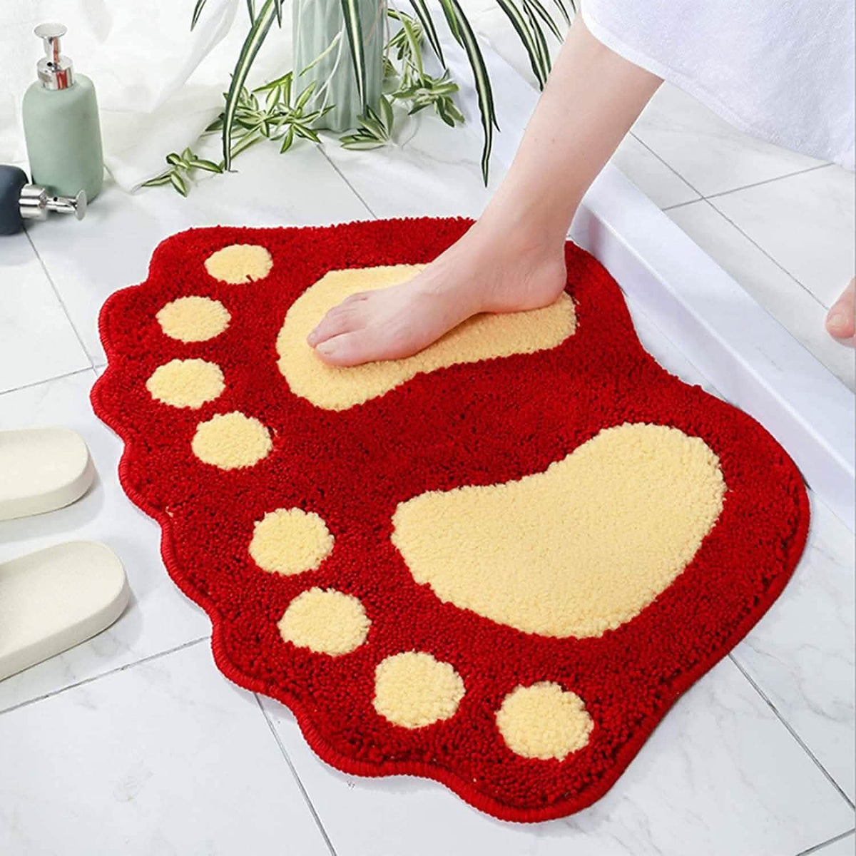 Bathroom Rugs Mats Water Absorbent Non-Slip Mat Used-Bathroom Rugs Mats Water Absorbent Non-Slip Mat Used