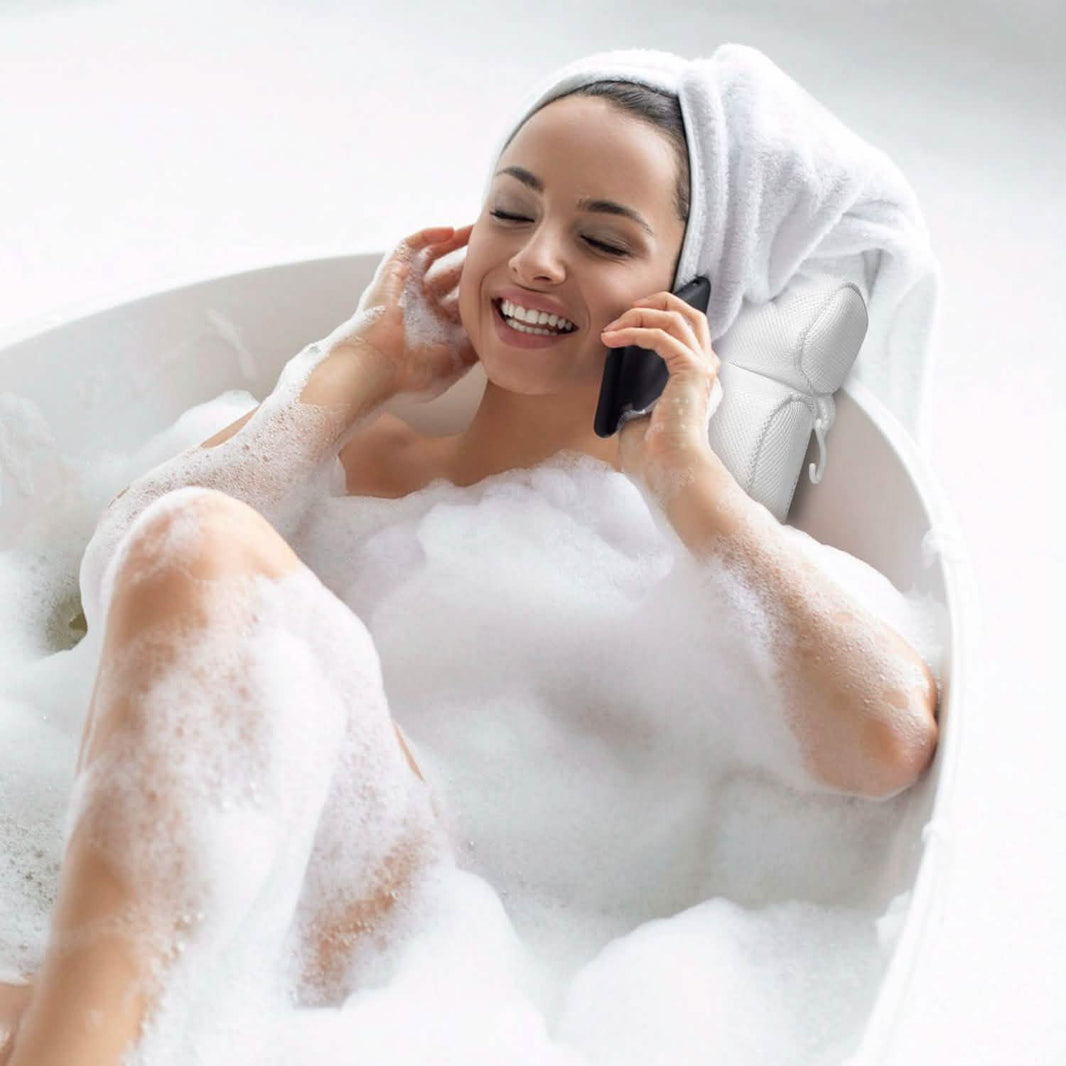 Bathtub Pillow Suction Cup Bath Pillow Air Mesh-Bathtub Pillow Suction Cup Bath Pillow Air Mesh