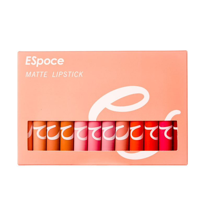 12 Shades Of Velvet Matte Lipstick Set-1e5f80364e84487e4dd18edef98771fe