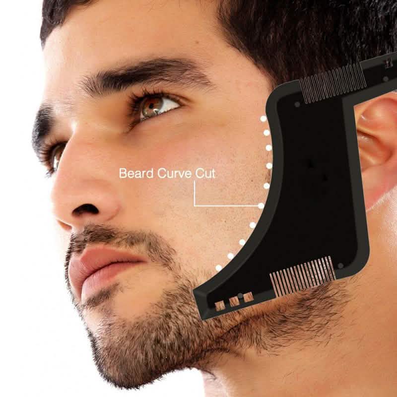 Beard Styling Comb Trim Guide-Beard Styling Comb Trim Guide