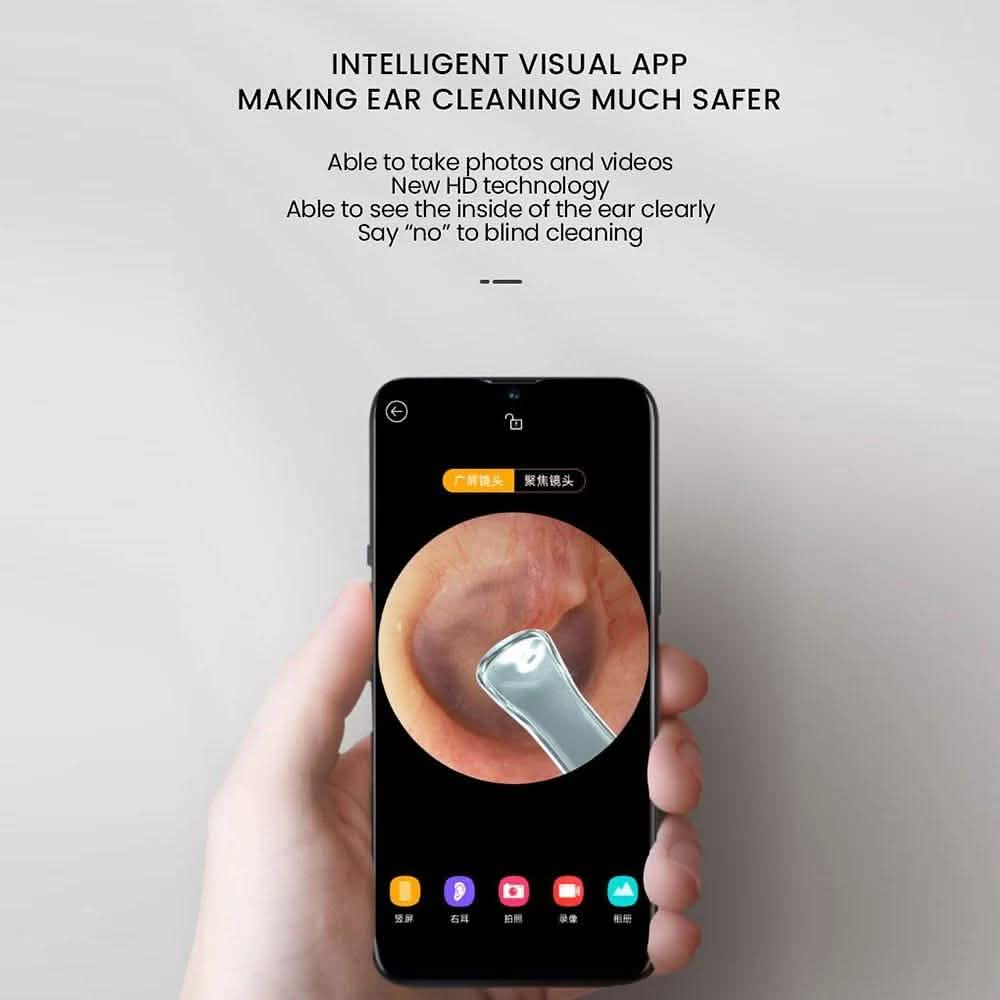 Bebird R1 Wireless Intelligent Visual Otoscope Ear Cleaner-Bebird R1 Wireless Intelligent Visual Otoscope Ear Cleaner