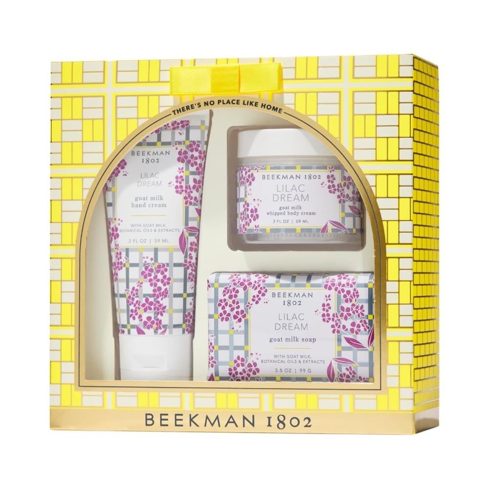 Beekman 1802 Wake up and Smell the Lilacs Bodycare Gift Set-Beekman 1802 Wake up and Smell the Lilacs Bodycare Gift Set