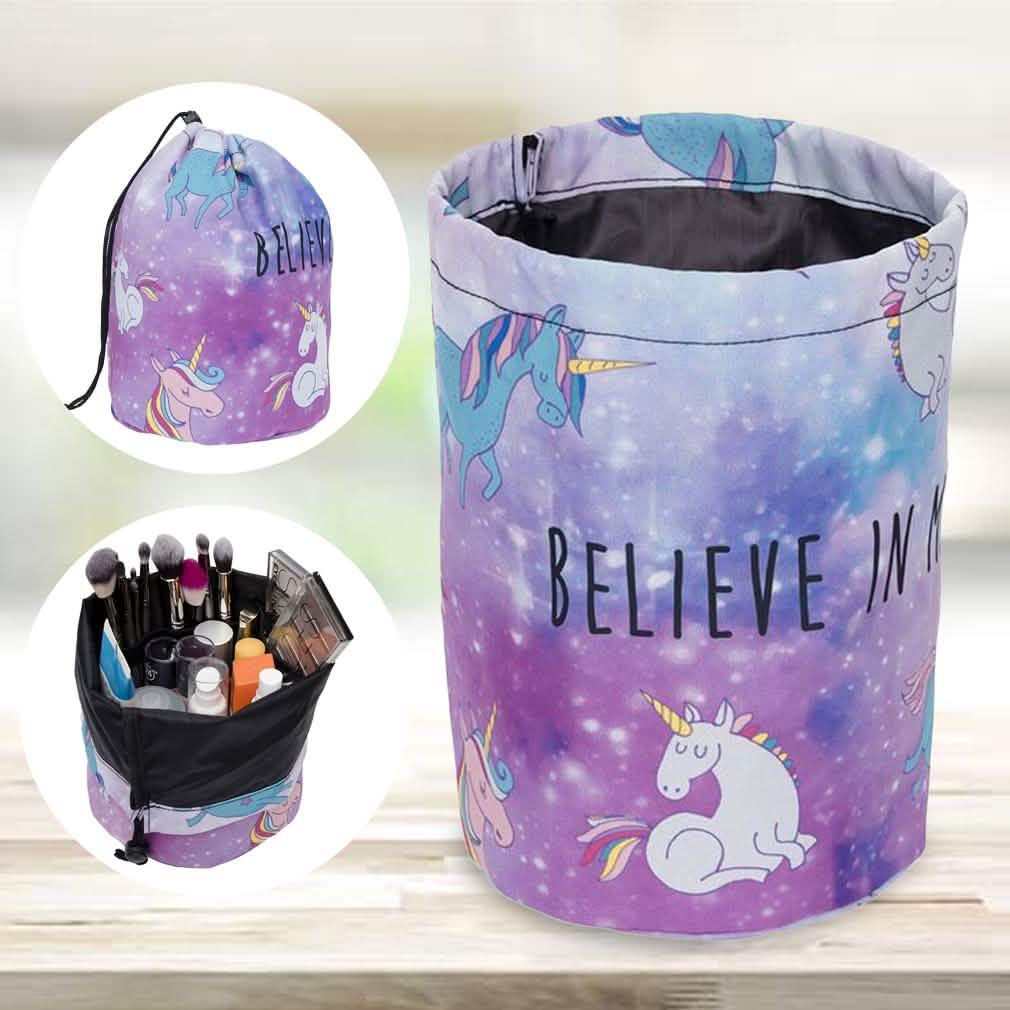 Believe in Magic Unicorn Cosmetic Bag-Believe in Magic Unicorn Cosmetic Bag