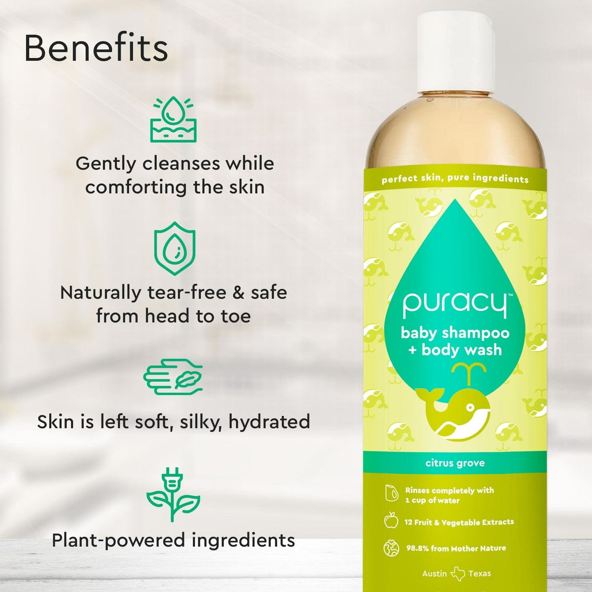 Baby Shampoo & Body Wash (Tear-Free)-Baby Shampoo & Body Wash (Tear-Free)
