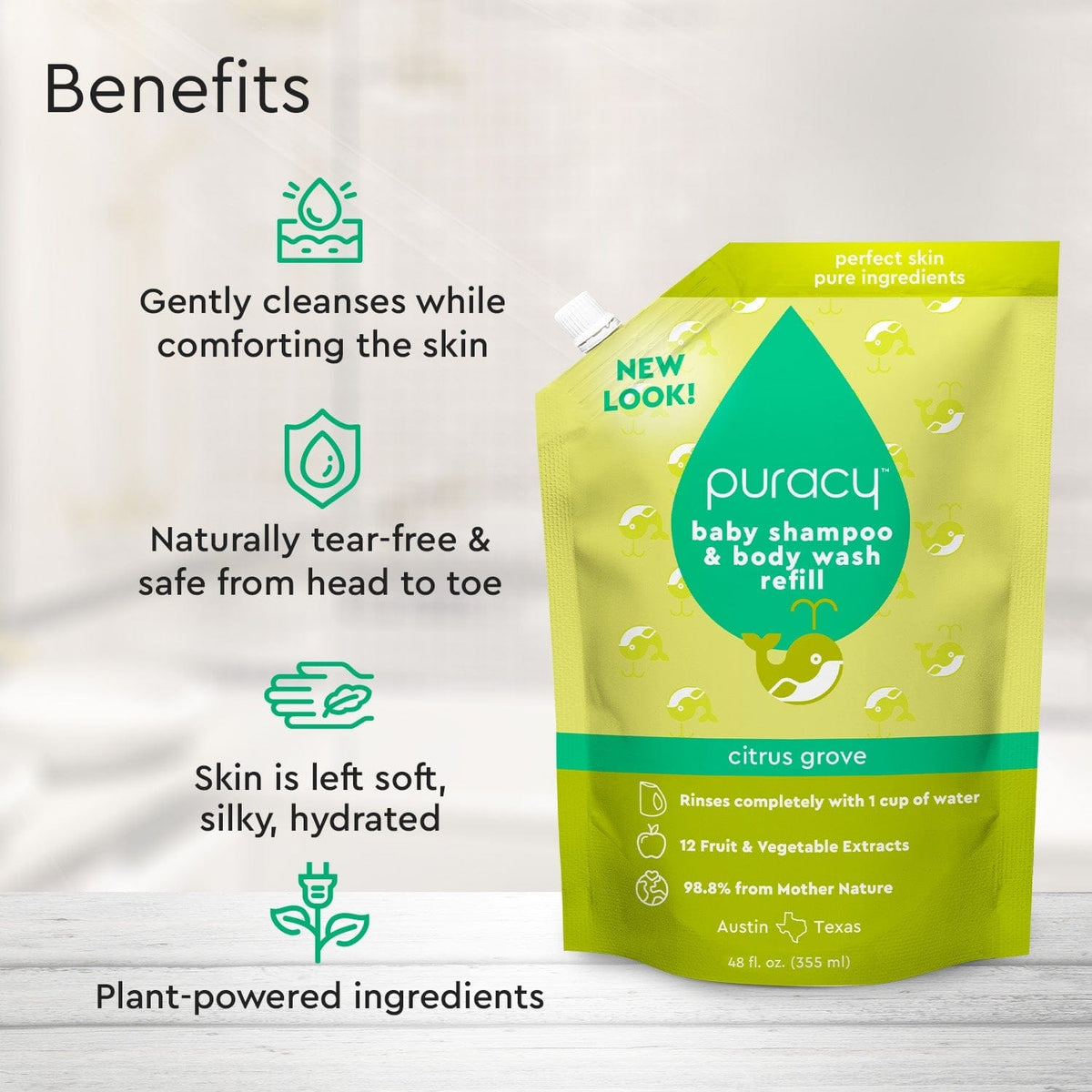 Baby Shampoo & Body Wash (Tear-Free)-Baby Shampoo & Body Wash (Tear-Free)