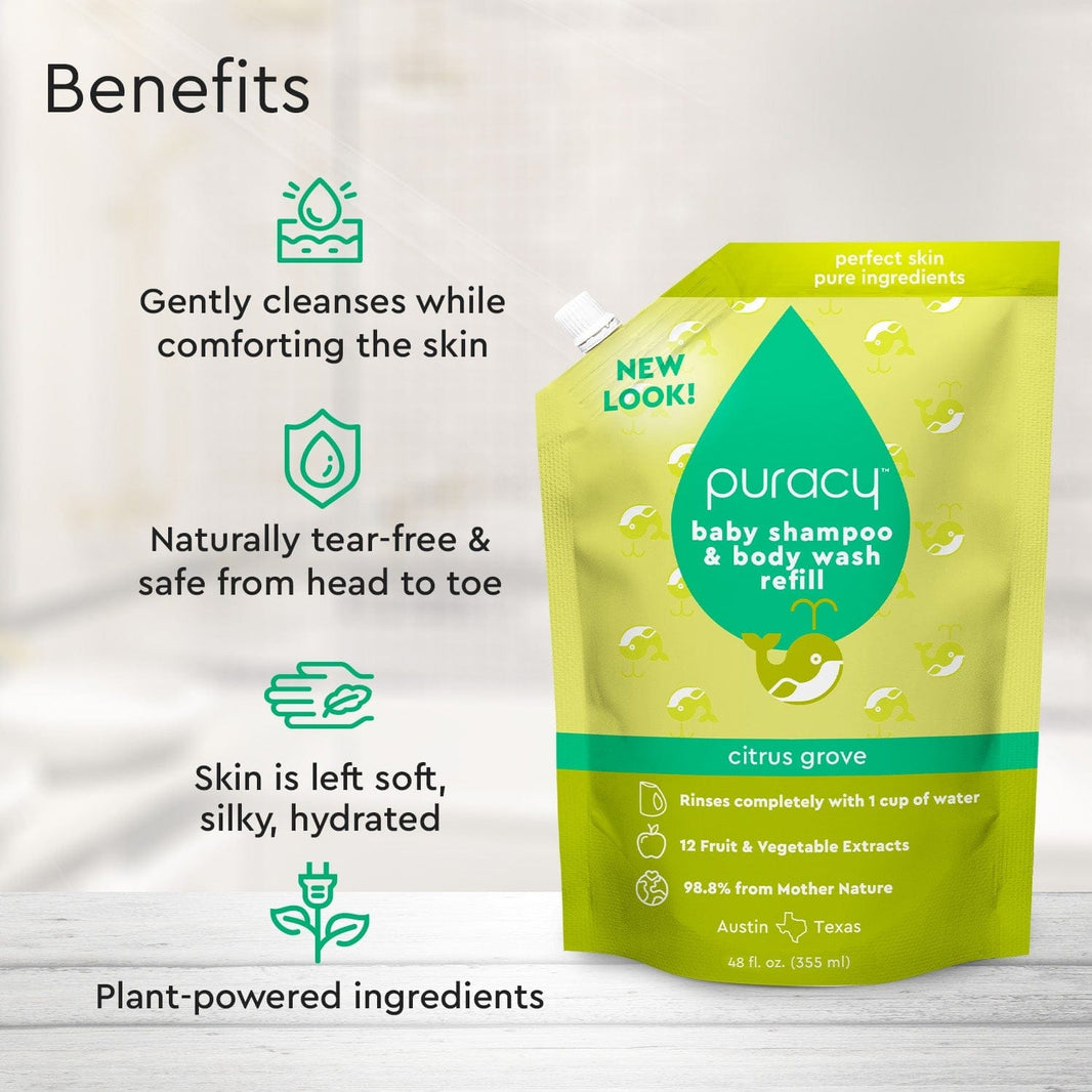 Baby Shampoo & Body Wash (Tear-Free)-Baby Shampoo & Body Wash (Tear-Free)