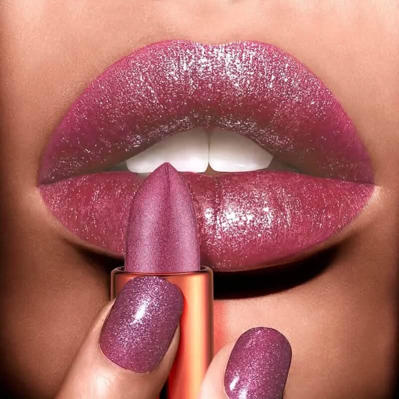 Berry Pink Sparkly Lip Gloss Paste-Berry Pink Sparkly Lip Gloss Paste