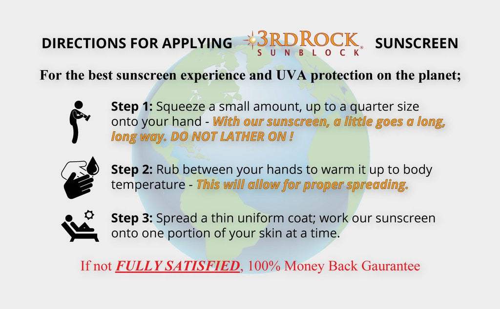 3rd Rock Sunblock® For Infants - All Natural Infant Sunscreen - Zinc Oxide SPF 35-3rd Rock Sunblock® For Infants - All Natural Infant Sunscreen - Zinc Oxide SPF 35