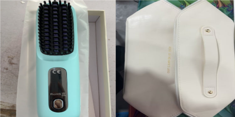 2 In 1 Straight Hair Comb Wireless Hair Straightener Brush Hair Fast Heating Portable Hot Curler USB Charging-37ef8bfb5e8780c82e395198b8066711