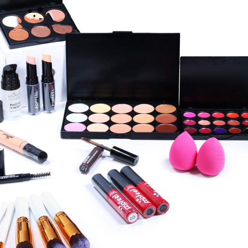 Makeup Cosmetics Set Beginner Combination Concealer Eyeliner Eyebrow Pencil-a6635e06533ae5fa6855fb09d01e45e