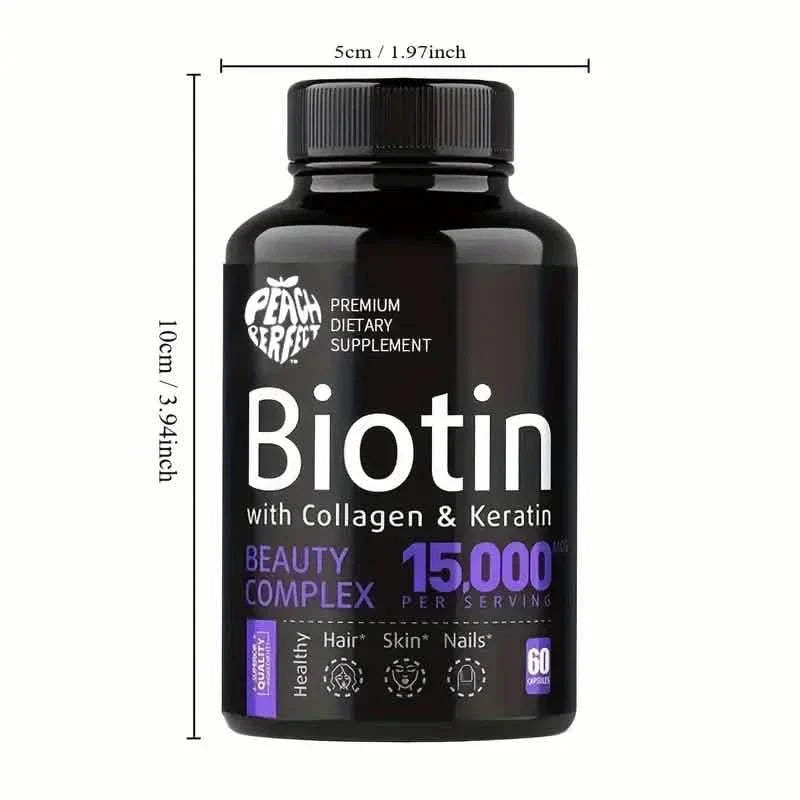Biotin Capsules Multivitamin Collagen Keratin Supplement Hair Skin And Nail Vitamin-Biotin Capsules Multivitamin Collagen Keratin Supplement Hair Skin And Nail Vitamin