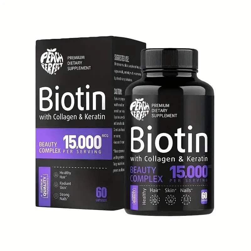 Biotin Capsules Multivitamin Collagen Keratin Supplement Hair Skin And Nail Vitamin-Biotin Capsules Multivitamin Collagen Keratin Supplement Hair Skin And Nail Vitamin