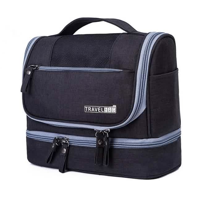 Waterproof Hanging Travel Toiletry Bag - Assorted Colors-Waterproof Hanging Travel Toiletry Bag - Assorted Colors
