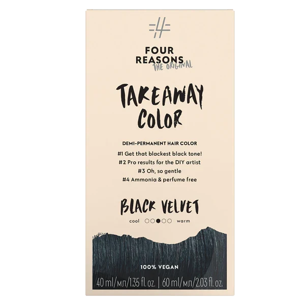 Fragrance Free Hair Color Black Velvet - 1.0 Black-Fragrance Free Hair Color Black Velvet - 1.0 Black