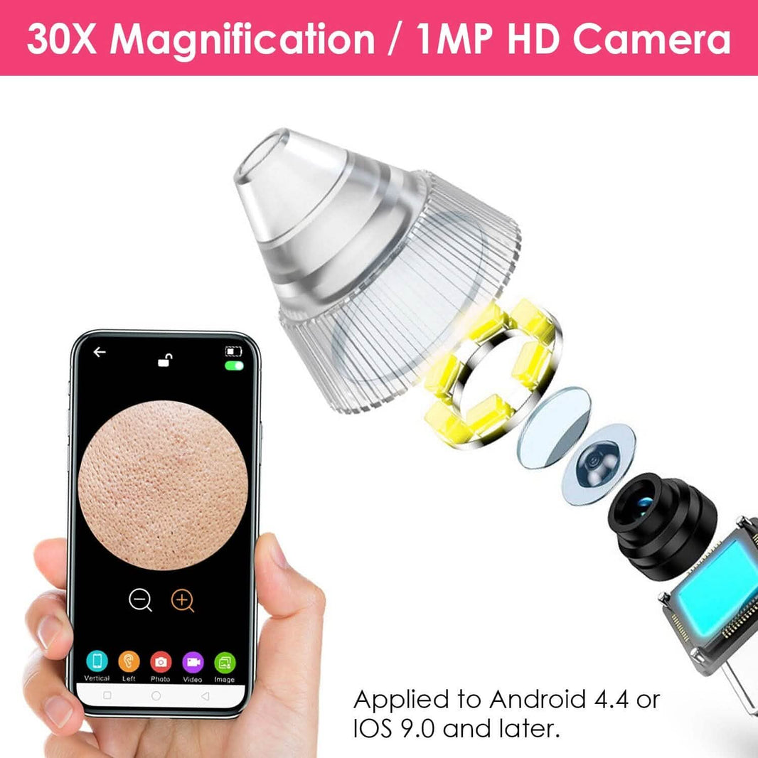 Blackhead Vacuum Remover Electric Blackhead Comedone Extractor-Blackhead Vacuum Remover Electric Blackhead Comedone Extractor