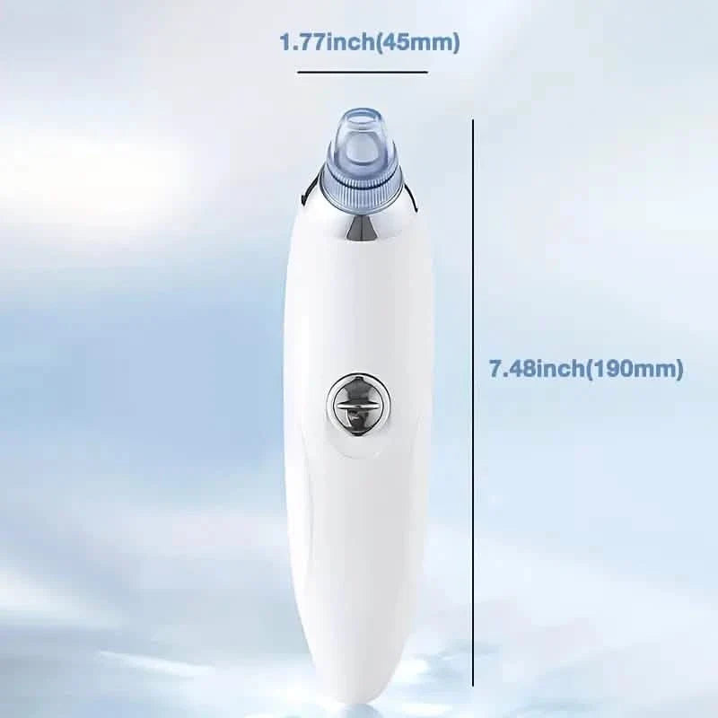 Blackhead Vacuum Remover, Powerful Portable Facial Pore Cleaner With 4 Probes-Blackhead Vacuum Remover, Powerful Portable Facial Pore Cleaner With 4 Probes