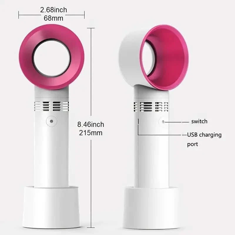 Bladeless Handheld Fan for Eyelash Extension-Bladeless Handheld Fan for Eyelash Extension