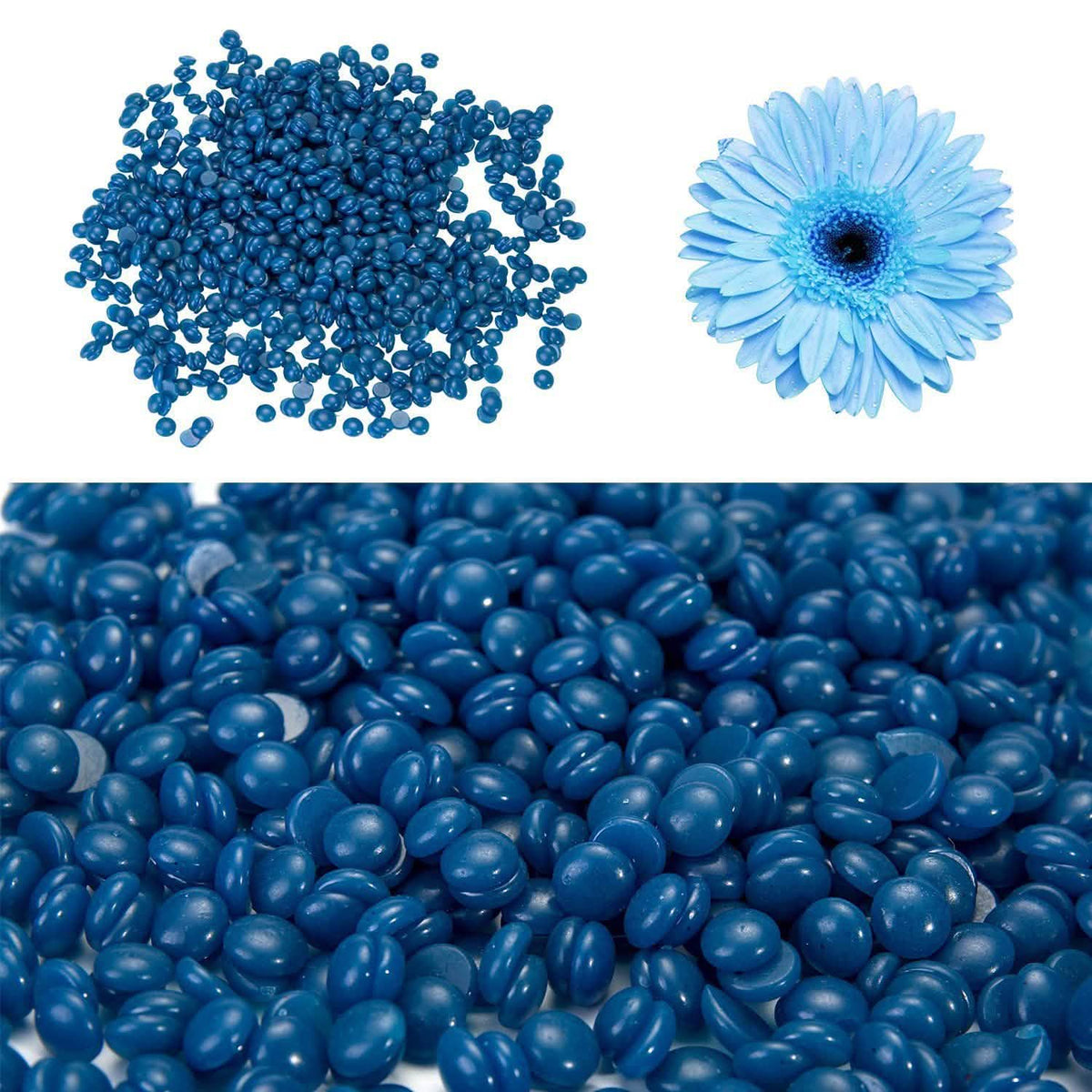 Blue Hard Wax Beans Painless Hair Removal-Blue Hard Wax Beans Painless Hair Removal