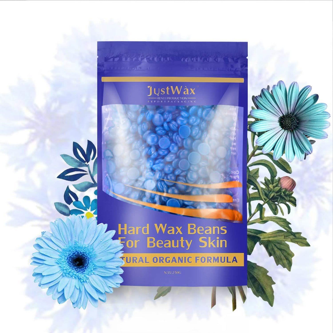 Blue Hard Wax Beans Painless Hair Removal-Blue Hard Wax Beans Painless Hair Removal