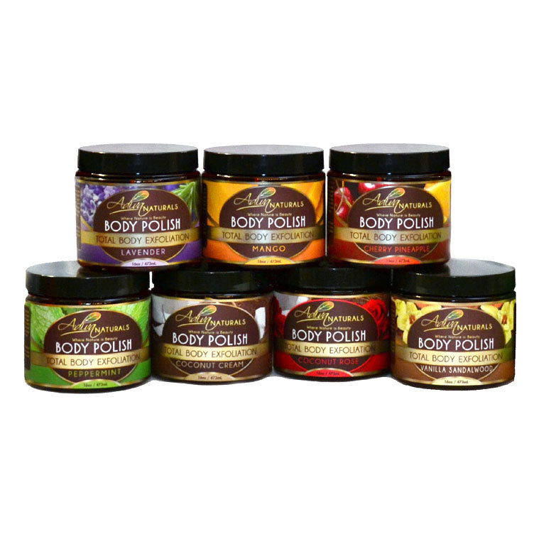 Ginger and Sugar Body Polish Scrub - Coconut Rose-Ginger and Sugar Body Polish Scrub - Coconut Rose