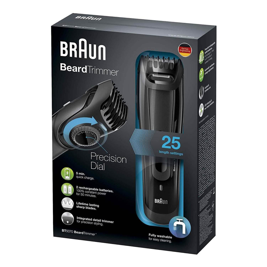 Braun BT5070 Men's Beard Trimmer-Braun BT5070 Men's Beard Trimmer