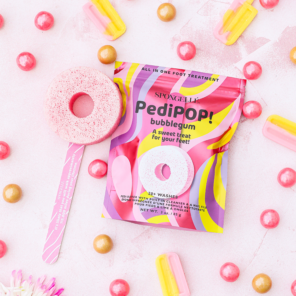 Bubblegum | PediPOP! Pedi Buffer & Nail File-Bubblegum | PediPOP! Pedi Buffer & Nail File