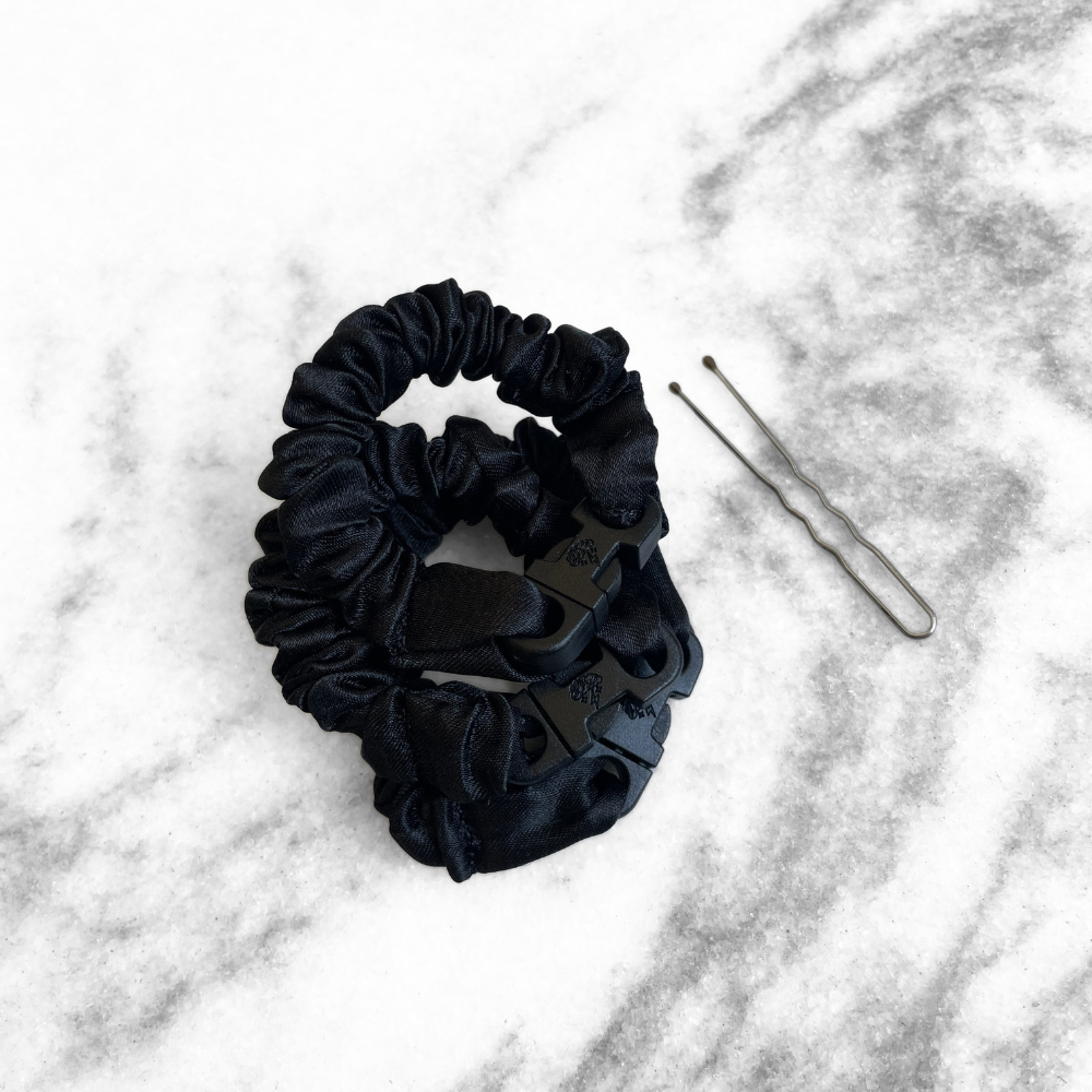 BABY 3-Pack Buckle Scrunchies Bundle - No Snagging, No Tangles-BABY 3-Pack Buckle Scrunchies Bundle - No Snagging, No Tangles