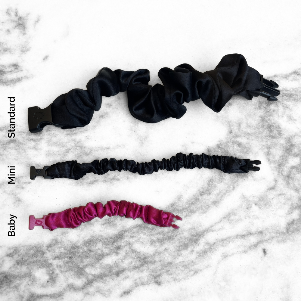 BABY 3-Pack Buckle Scrunchies Bundle - No Snagging, No Tangles-BABY 3-Pack Buckle Scrunchies Bundle - No Snagging, No Tangles