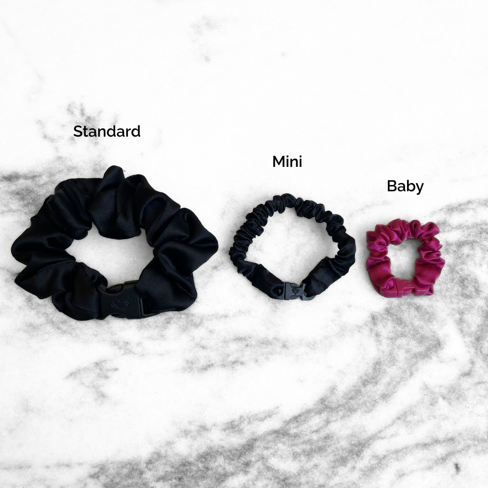 BABY 3-Pack Buckle Scrunchies Bundle - No Snagging, No Tangles-BABY 3-Pack Buckle Scrunchies Bundle - No Snagging, No Tangles