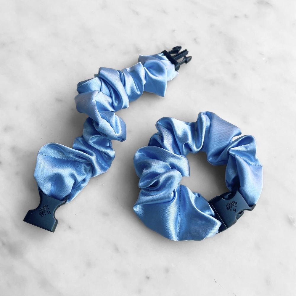 Buckle Scrunchie - Vibrant Solid Colors - No Snagging, No Tangles-Buckle Scrunchie - Vibrant Solid Colors - No Snagging, No Tangles