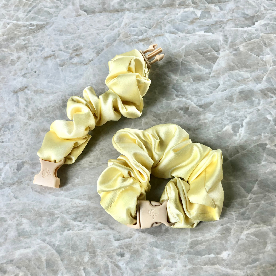 Buckle Scrunchie - Vibrant Solid Colors - No Snagging, No Tangles-Buckle Scrunchie - Vibrant Solid Colors - No Snagging, No Tangles