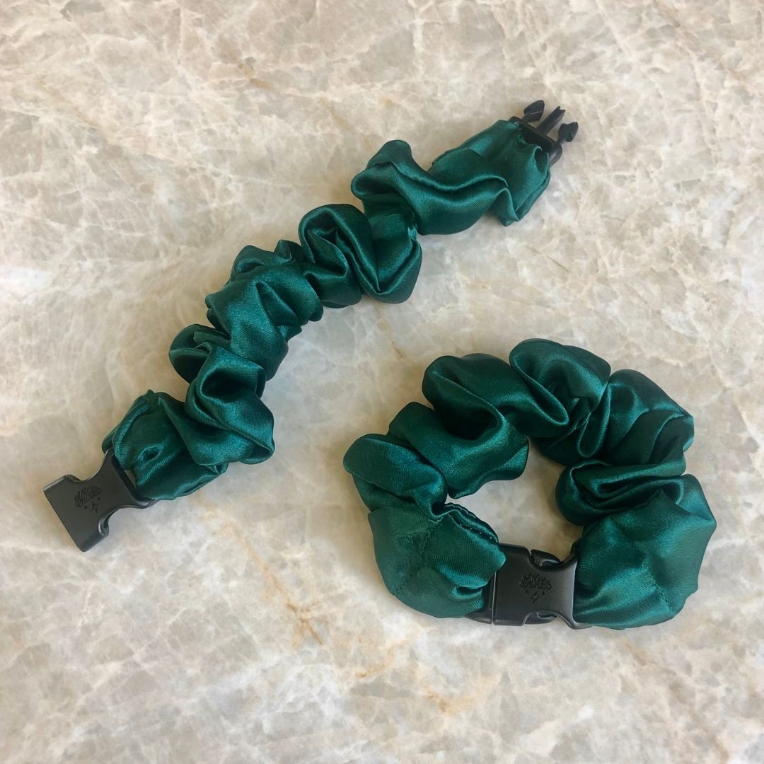 Buckle Scrunchie - Vibrant Solid Colors - No Snagging, No Tangles-Buckle Scrunchie - Vibrant Solid Colors - No Snagging, No Tangles