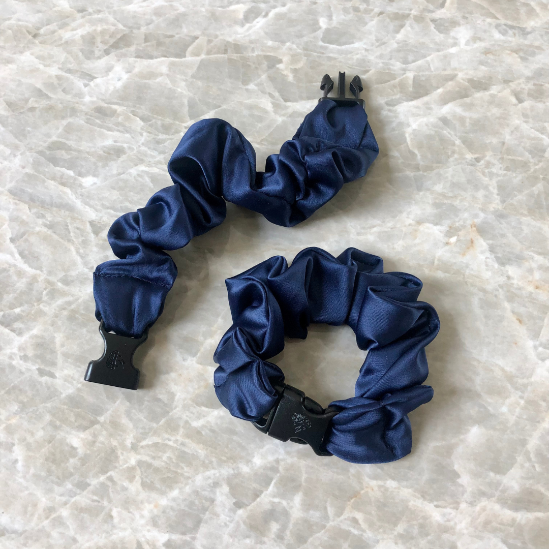 Buckle Scrunchie - Vibrant Solid Colors - No Snagging, No Tangles-Buckle Scrunchie - Vibrant Solid Colors - No Snagging, No Tangles